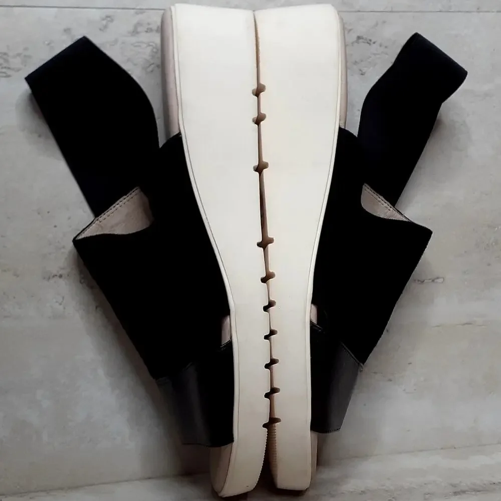 Johnston & Murphy black leather